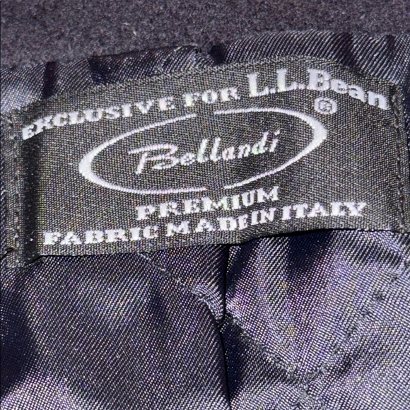 LL Bean Lambswool Duffel Coat SZ 12 Petite - Picture 9 of 10